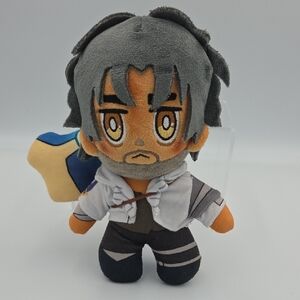 Gray and Black Stuffed Toy